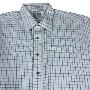 L.L Bean Men's L-Tall Wrinkle Free Traditional Fit Button Down Shirt Long Sleeve